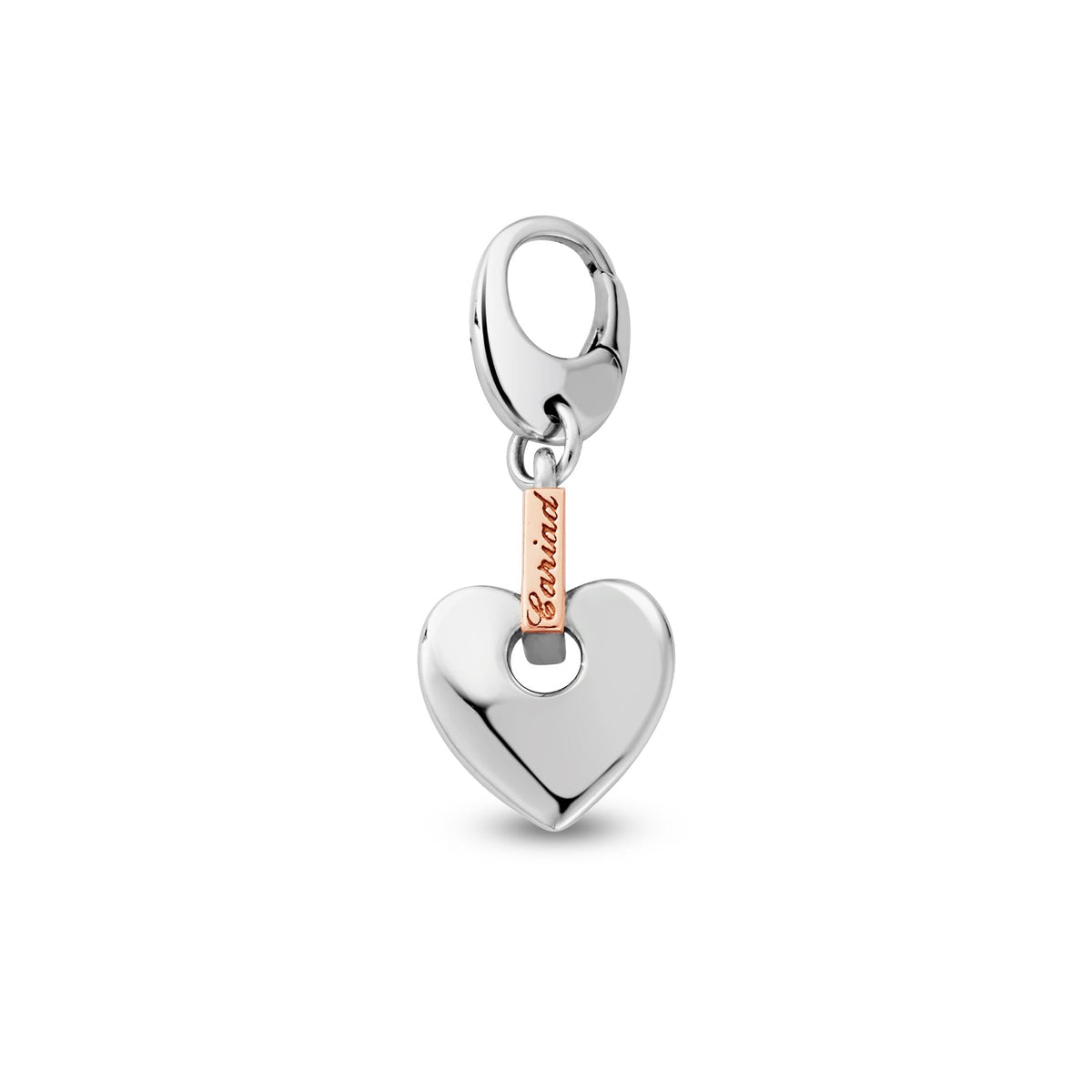 Sterling Silver & Welsh Gold Tree Of Life Cariad Charm 3SCAR0776