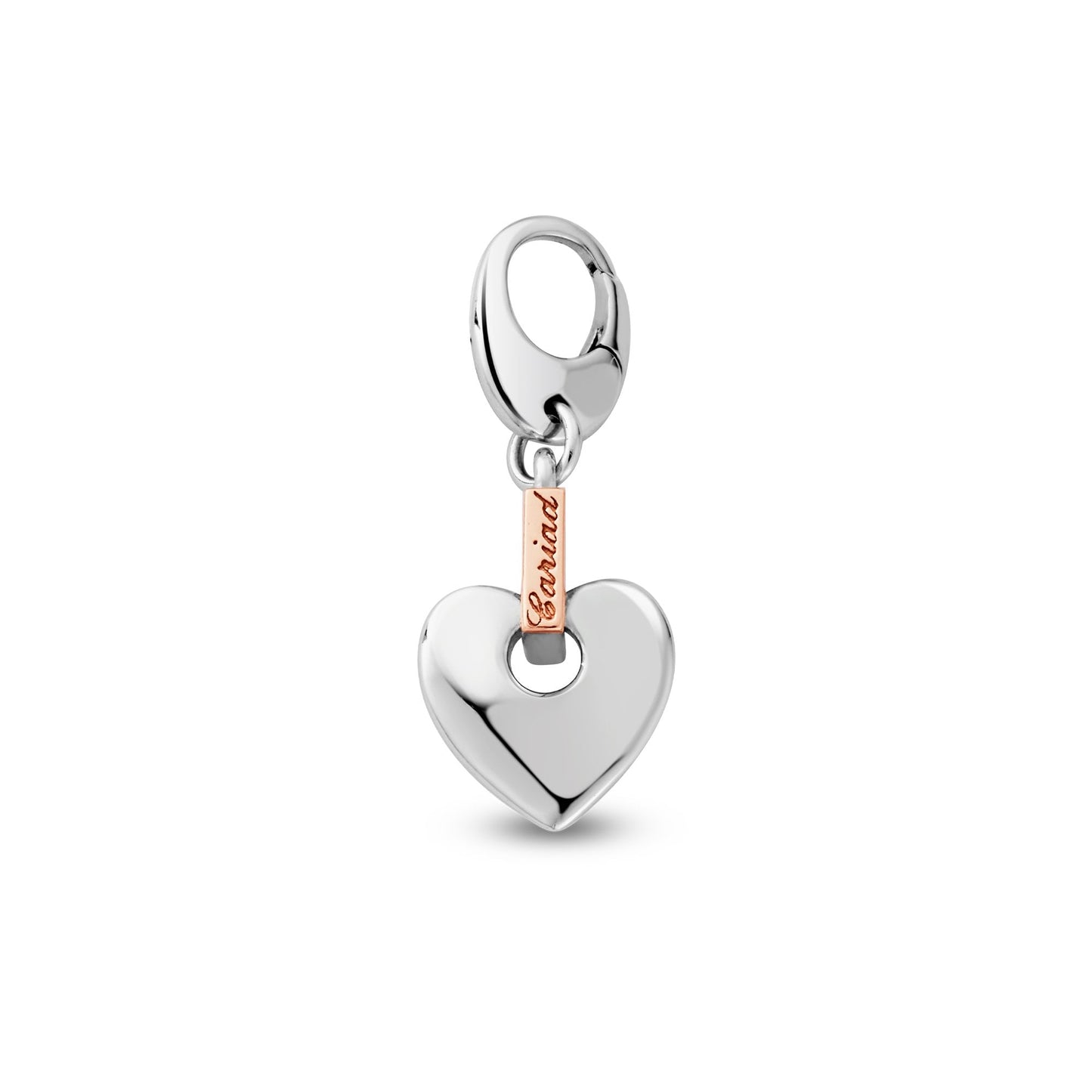 Sterling Silver & Welsh Gold Tree Of Life Cariad Charm 3SCAR0776