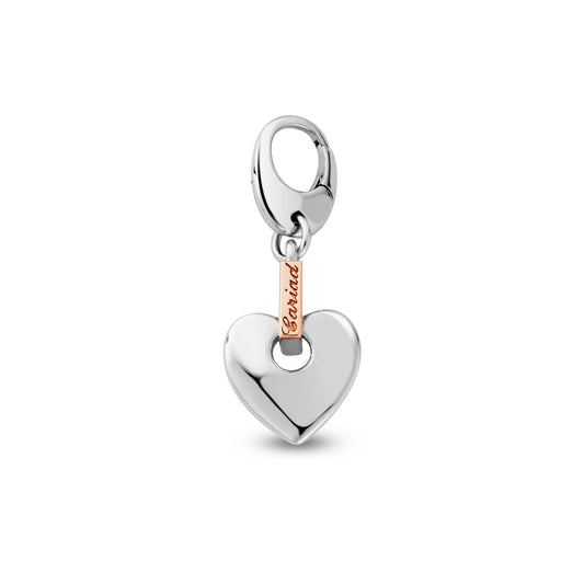 Sterling Silver & Welsh Gold Tree Of Life Cariad Charm 3SCAR0776