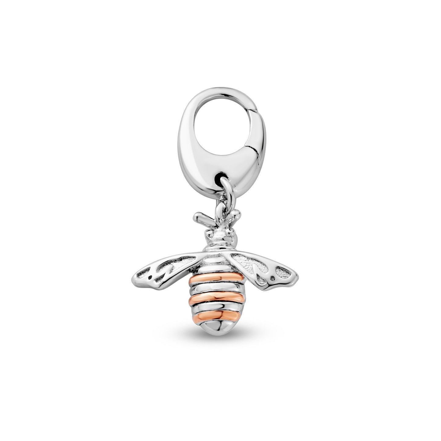 Silver & Welsh Gold Ladies Tree Of Life Bee Charm 3SHNB0778