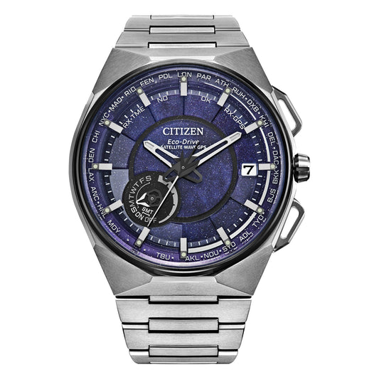 Gents Satellite Wave GPS Titanium Watch, Bracelet  CC3097-52L