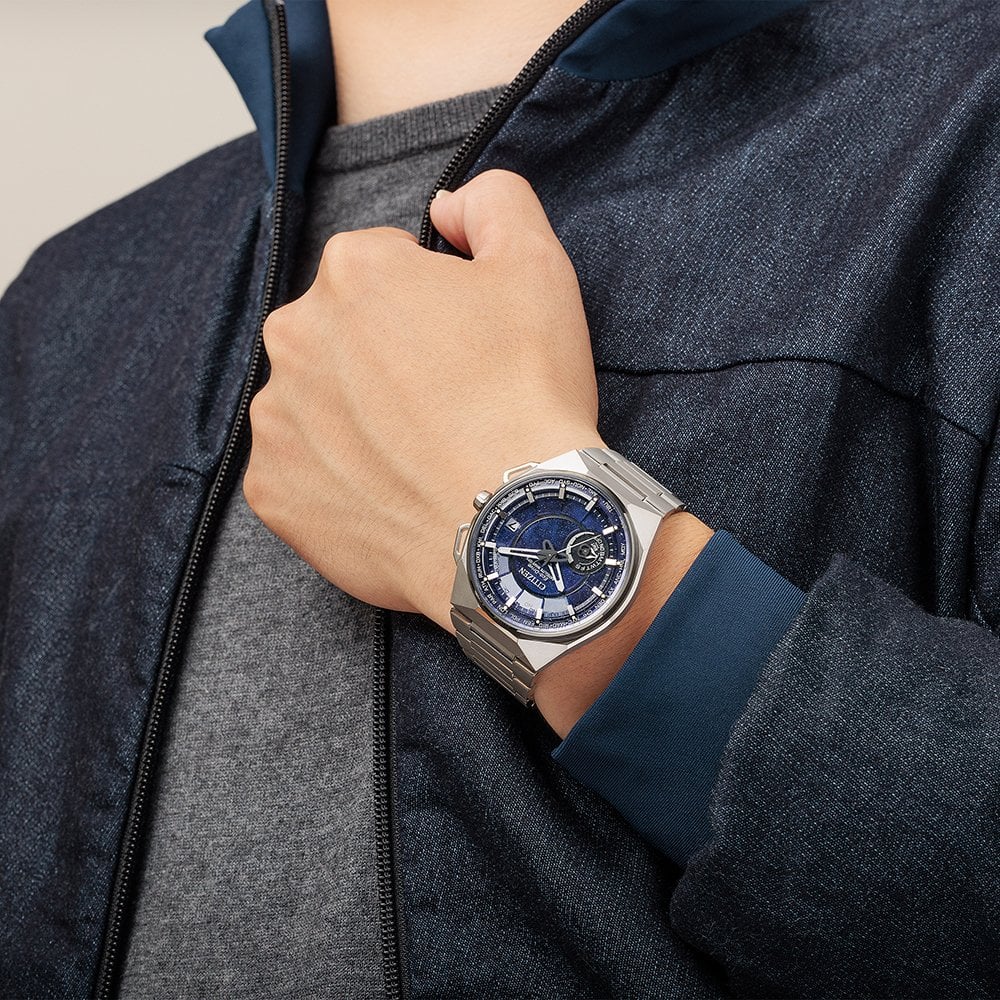 Gents Satellite Wave GPS Titanium Watch, Bracelet  CC3097-52L