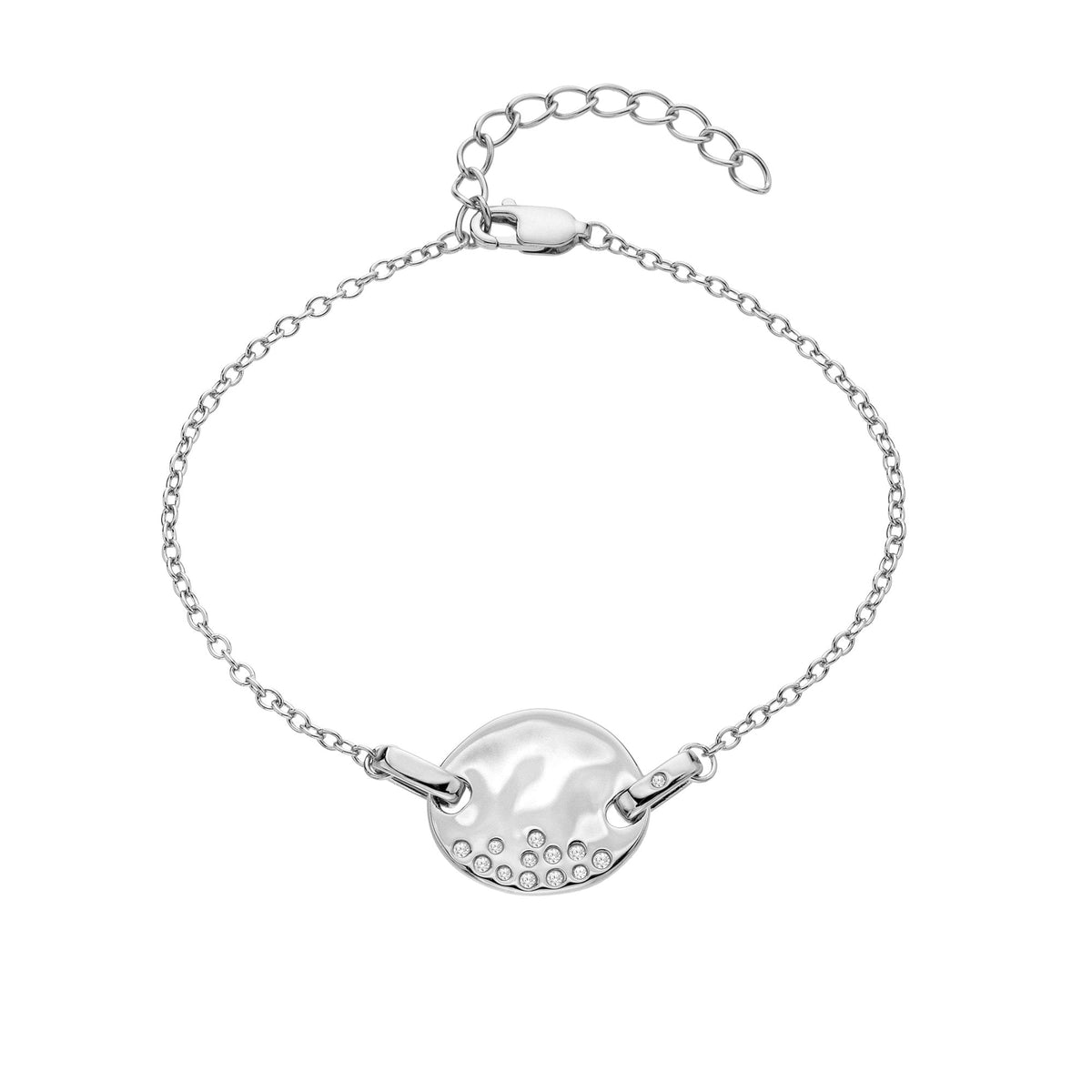 Sterling Silver Ladies Illuminate Diamond Bracelet DL697
