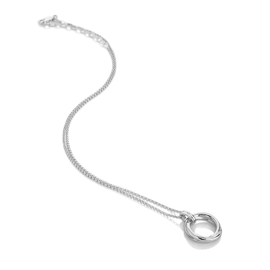 Sterling Silver Ladies Aura Diamond Pendant DP1030