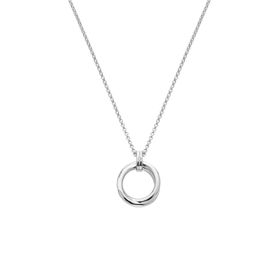 Sterling Silver Ladies Aura Diamond Pendant DP1030