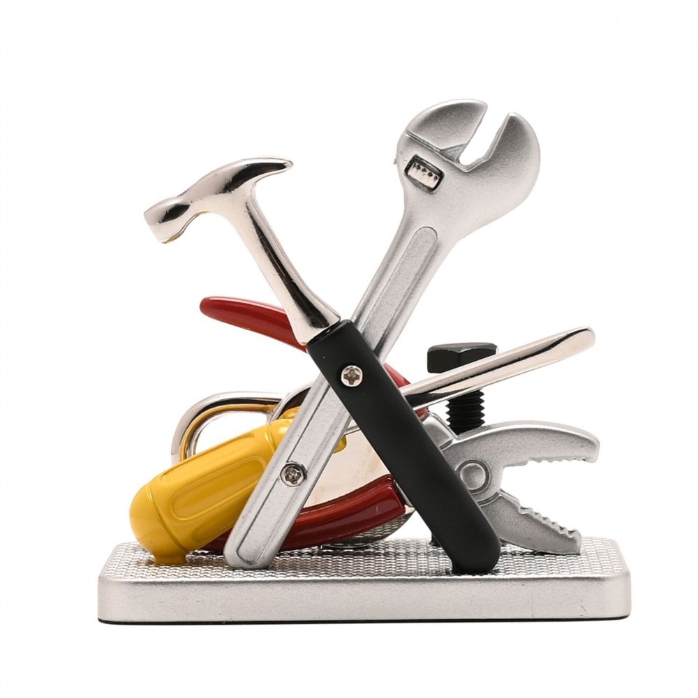 Novelty Tools Set Miniature Quartz Mantel Clock 9728