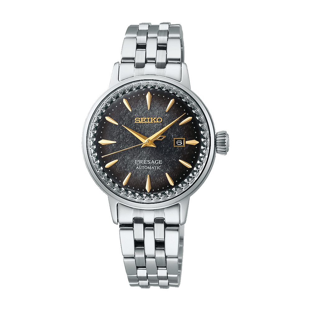 Presage Automatic Watch, Date, Bracelet 'Cocktail Time' SRE015J1