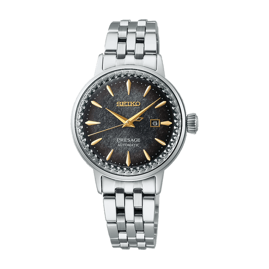Presage Automatic Watch, Date, Bracelet 'Cocktail Time' SRE015J1