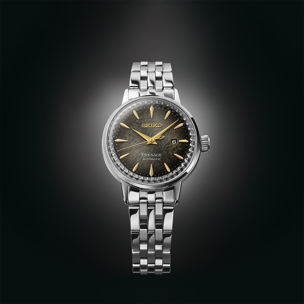 Presage Automatic Watch, Date, Bracelet 'Cocktail Time' SRE015J1