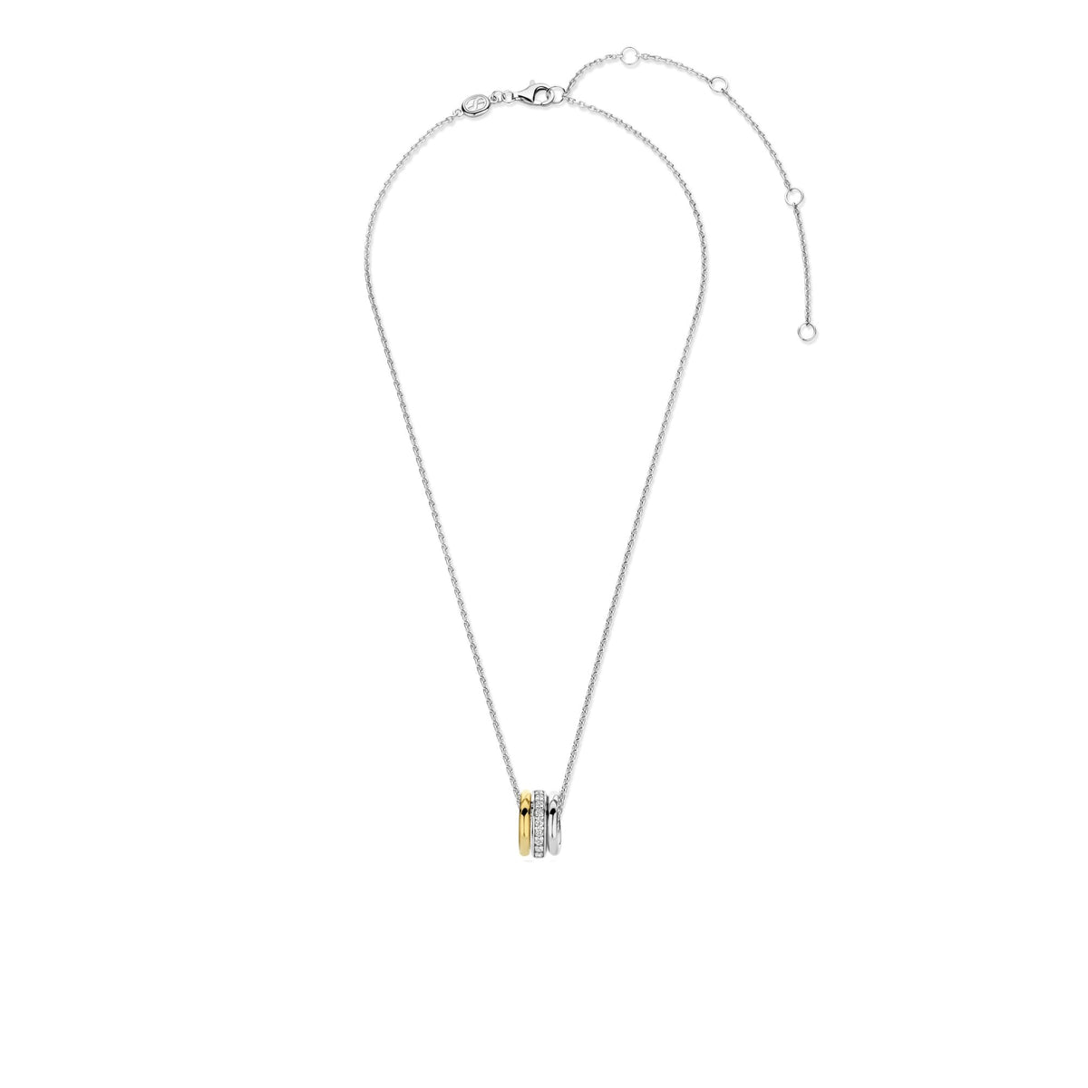 Sterling Silver Ladies  Cubic Zirconia Pendant 34058ZY/42