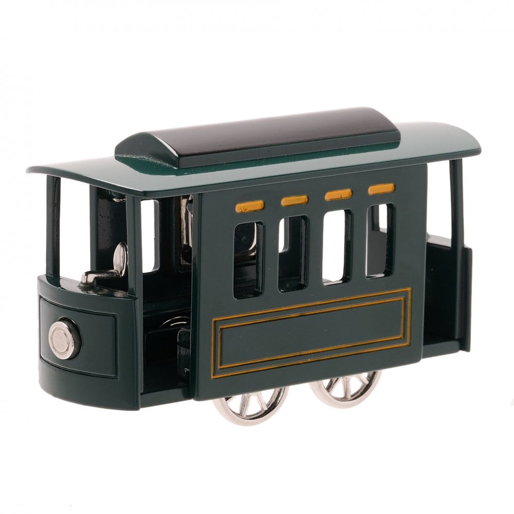 Novelty Miniature Quartz Mantel Clock Train Carriage 9722