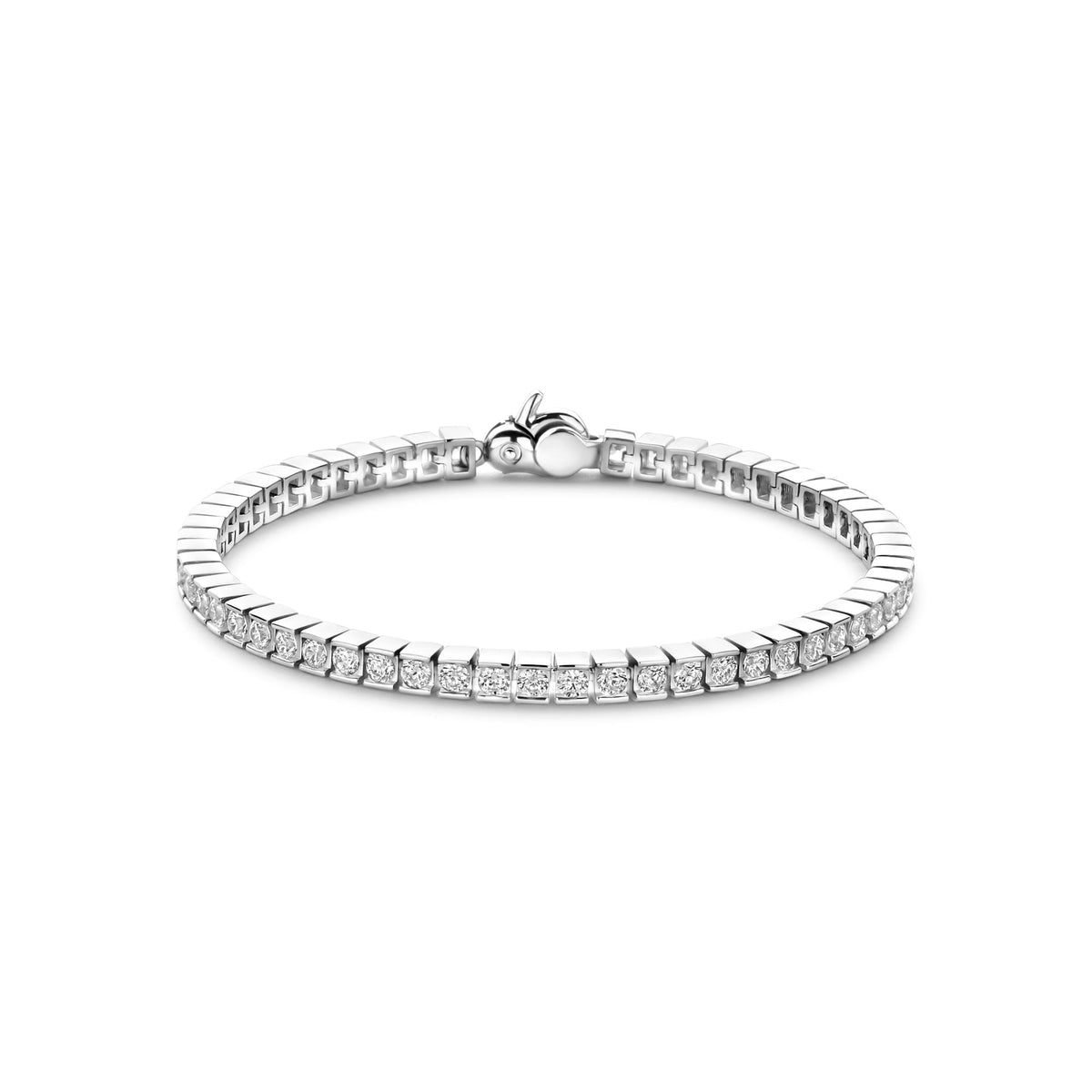 Sterling Silver Cubic Zirconia Tennis Bracelet 23039ZI