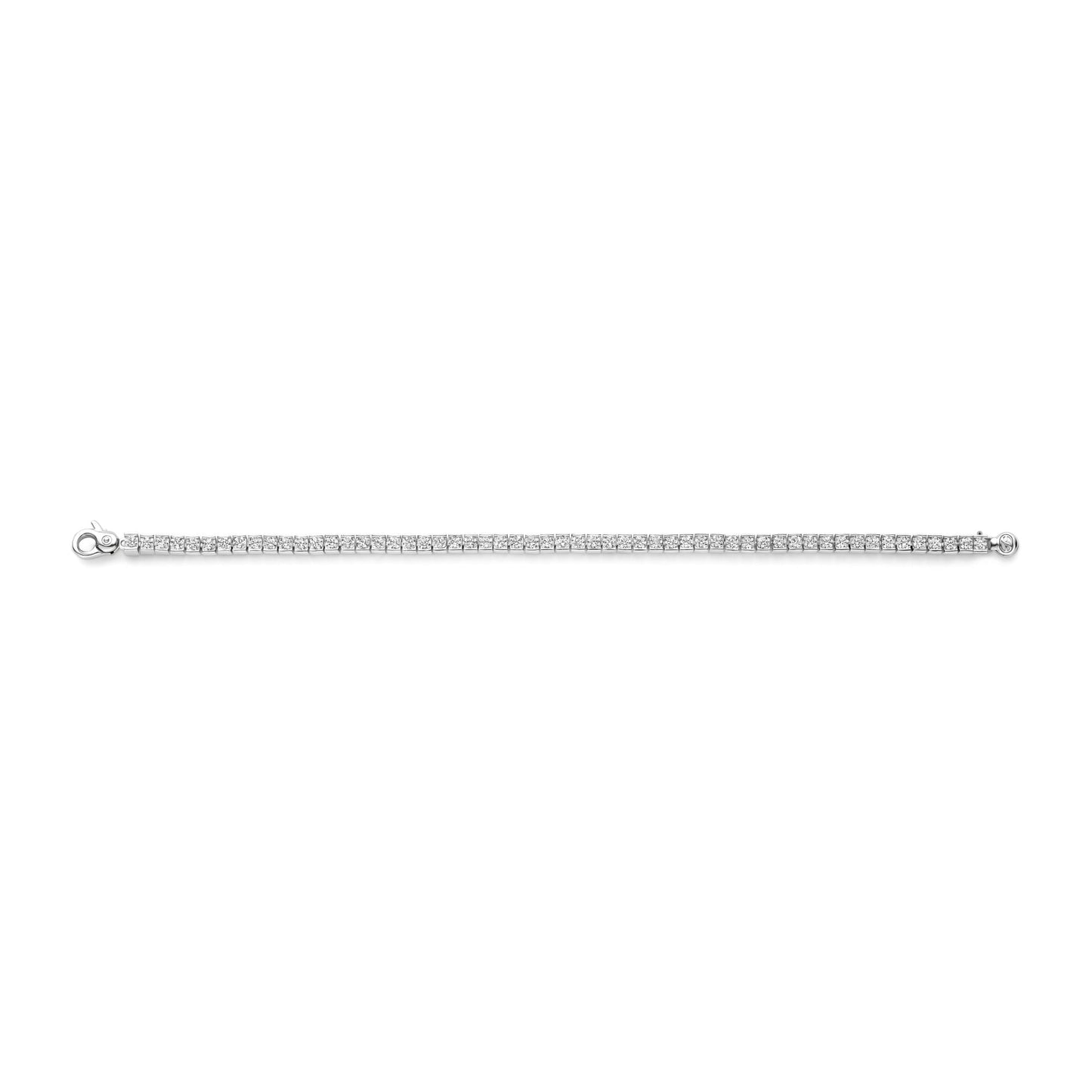 Sterling Silver Cubic Zirconia Tennis Bracelet 23039ZI