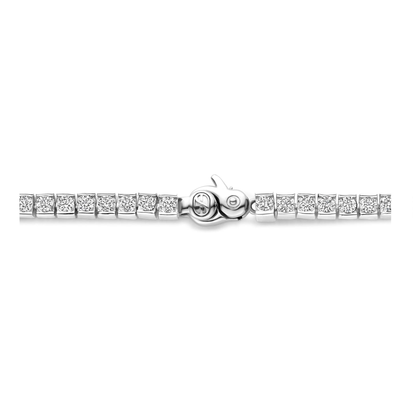 Sterling Silver Cubic Zirconia Tennis Bracelet 23039ZI