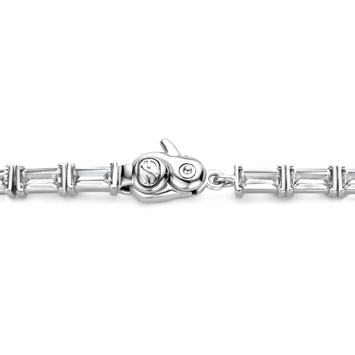 Sterling Silver Ladies Cubic Zirconia Tennis Bracelet 23041ZI