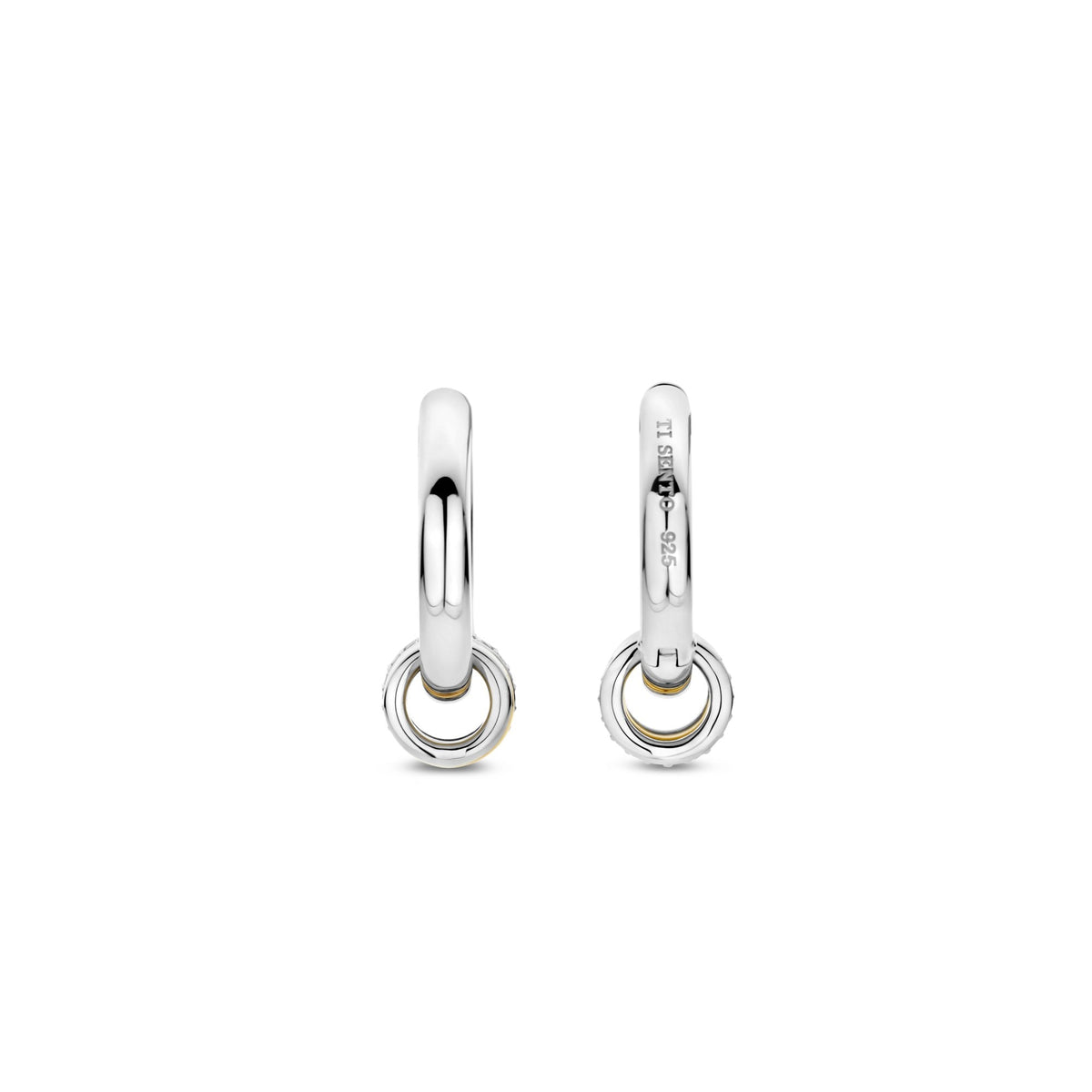 Sterling Silver Ladies Cubic Zirconia Earrings 7981ZY