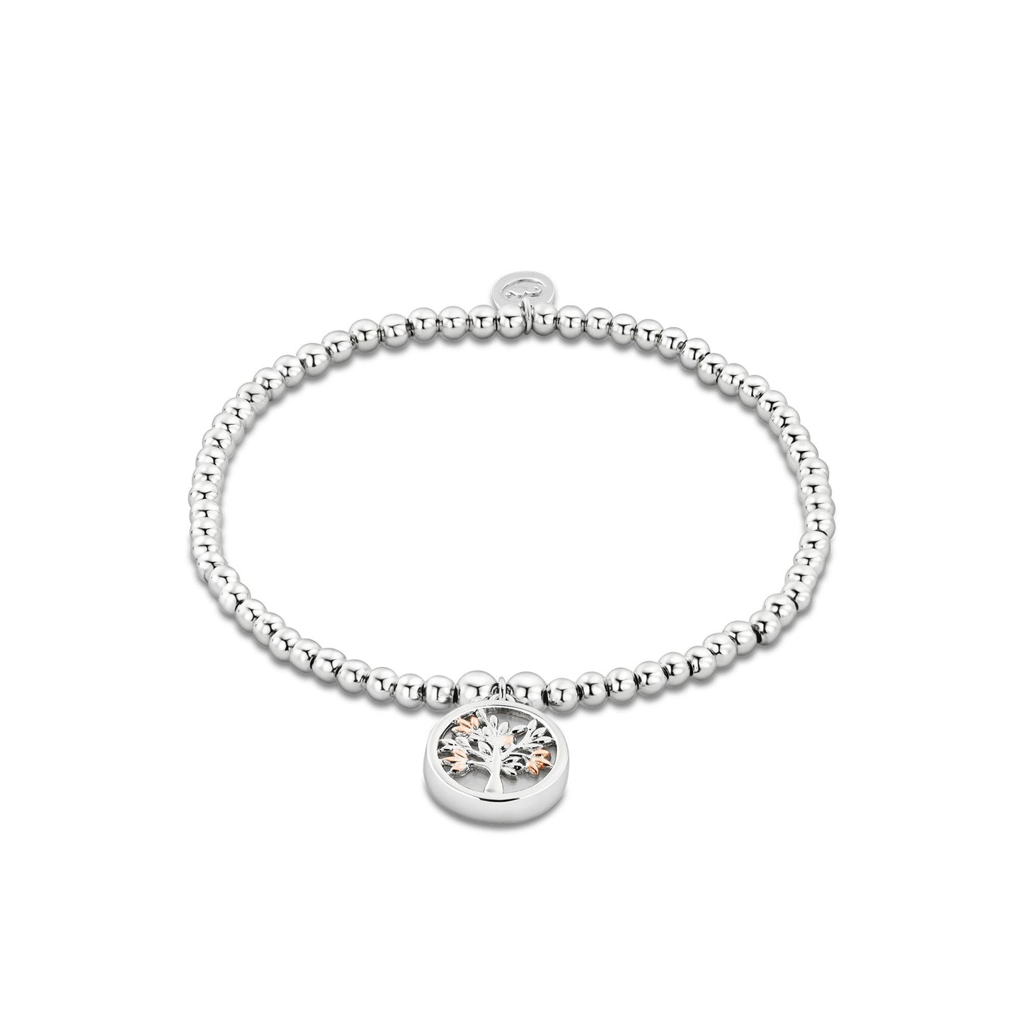 Silver & Welsh Gold Tree of Life MOP Bracelet 3SBB92R