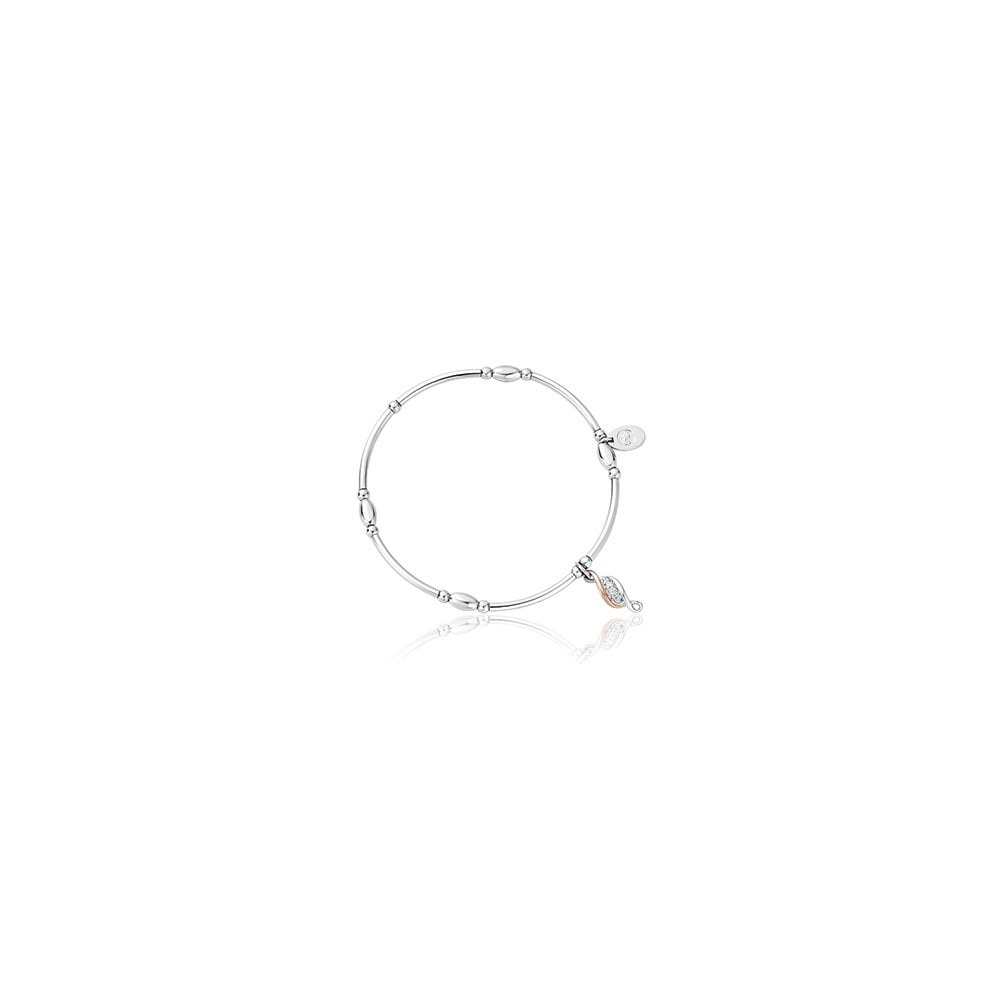Silver & Gold Past Present Future Affinity Bracelet XX3SZ1