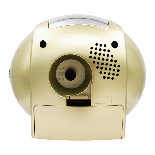 Bedside Bell Alarm Clock with Light, Snooze, Clear Face QHK059G