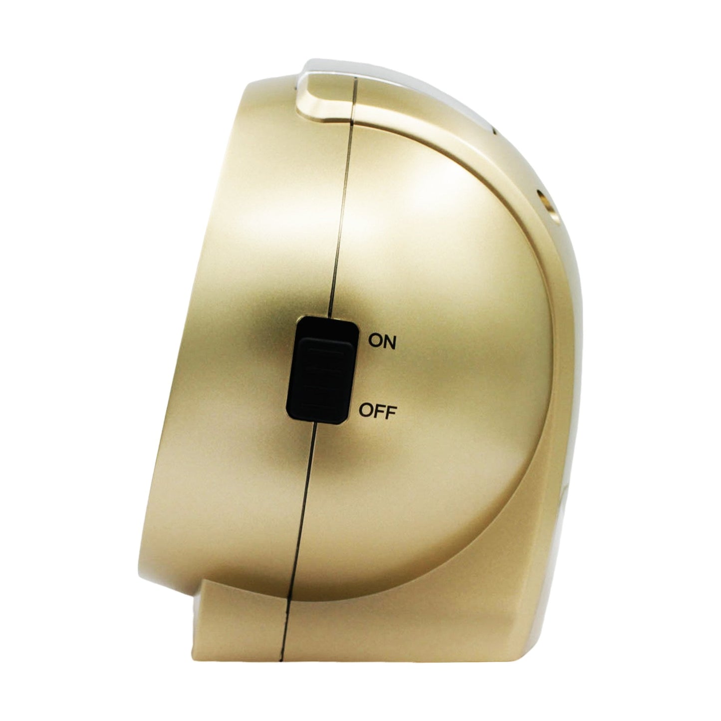 Bedside Bell Alarm Clock with Light, Snooze, Clear Face QHK059G