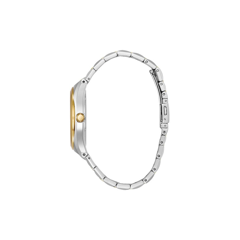 Gents Two Tone Steel Eco-Drive Watch on Bracelet Date BM7334-58L