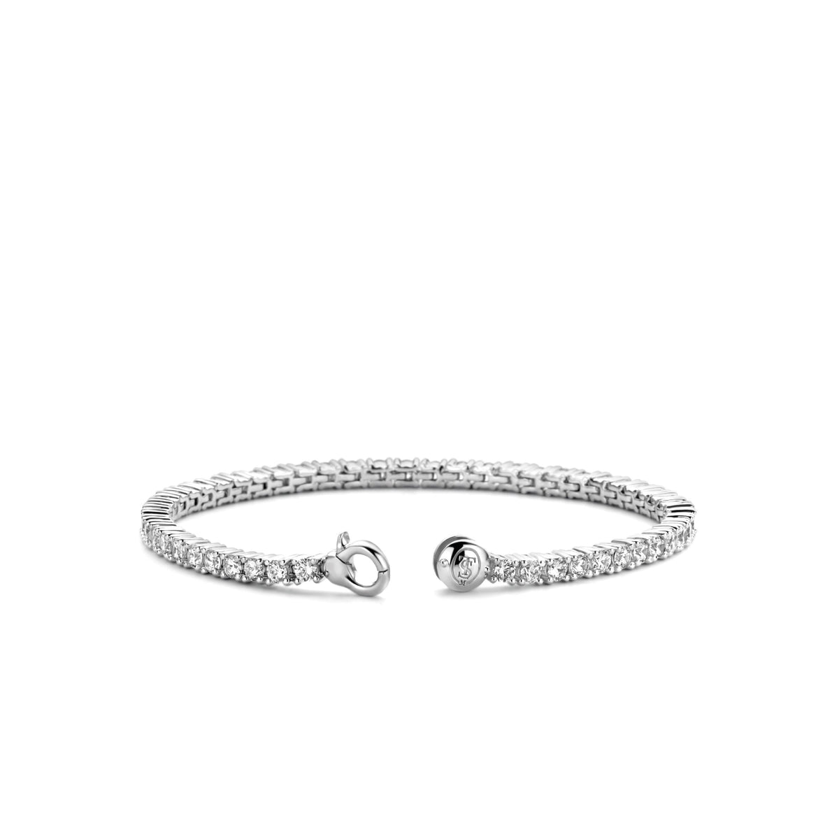 Sterling Silver Ladies Cubic Zirconia Tennis Bracelet 2951ZI/L
