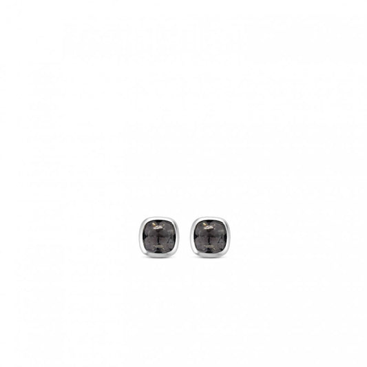 Sterling Silver Crystal Stud Earrings 7808GB