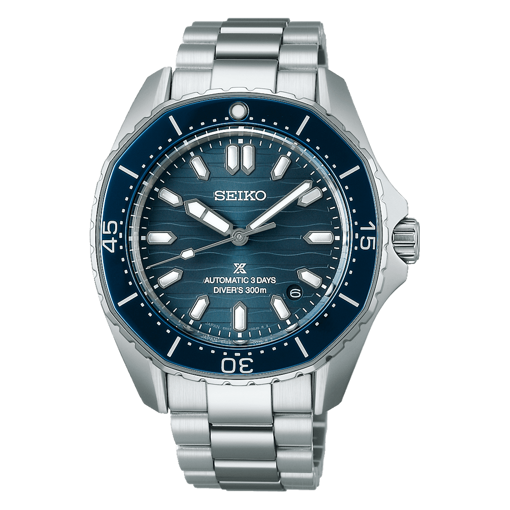 Prospex 300m Automatic Polygonal Watch Coastline Cobalt SPB483J1