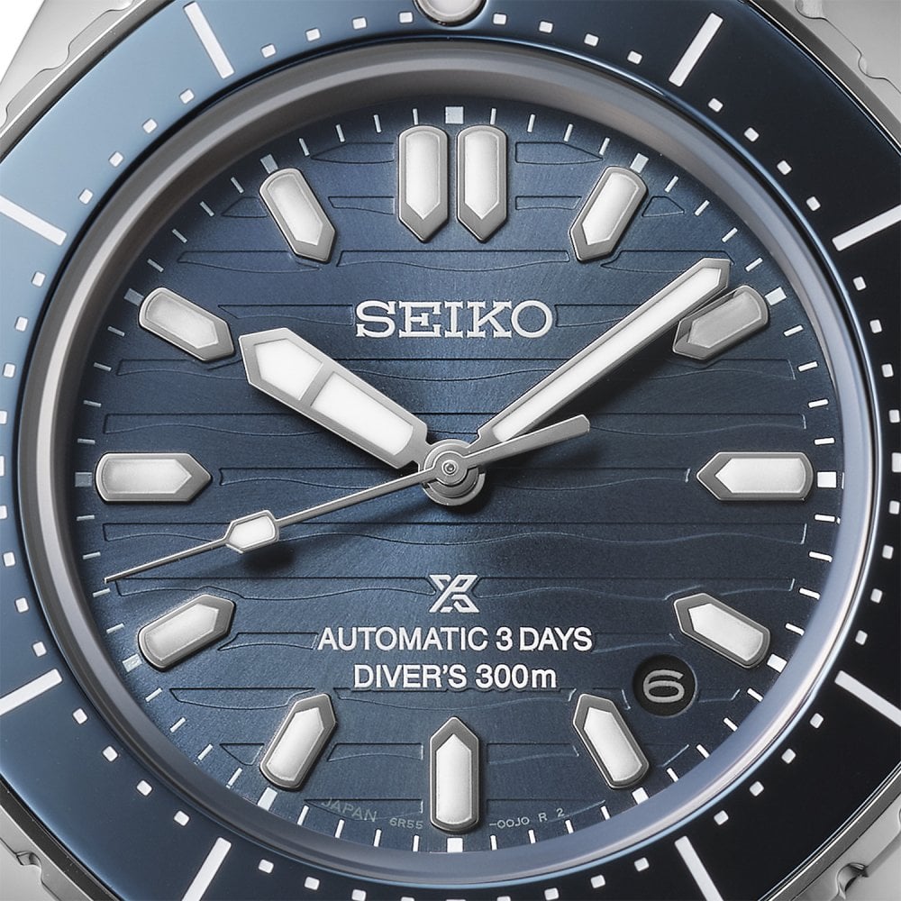 Prospex 300m Automatic Polygonal Watch Coastline Cobalt SPB483J1