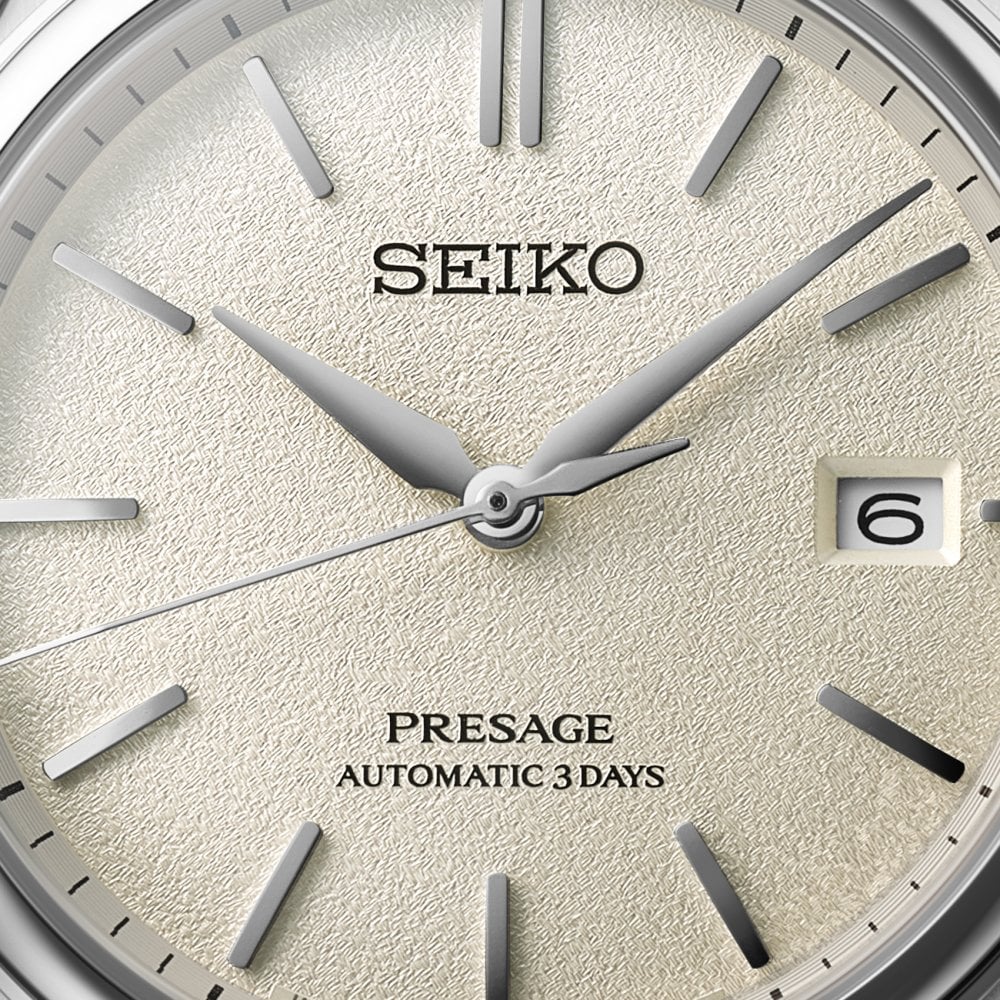 Presage Steel Automatic Watch Classic Series Shiro-iro SPB463J1