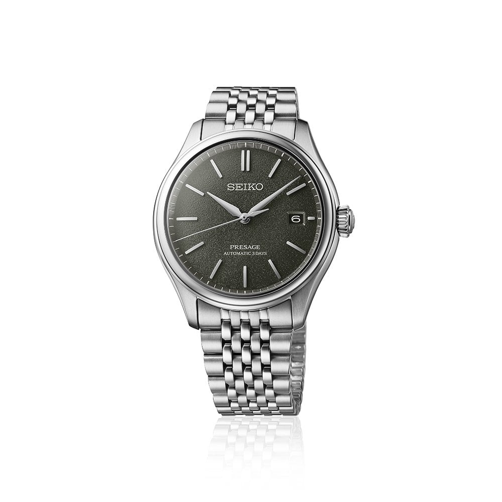 Presage Steel Automatic Watch Classic Series Sensaicha SPB465J1