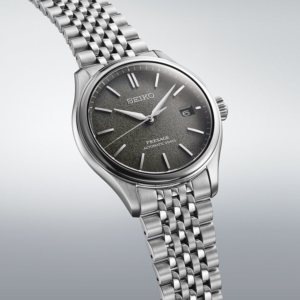 Presage Steel Automatic Watch Classic Series Sensaicha SPB465J1