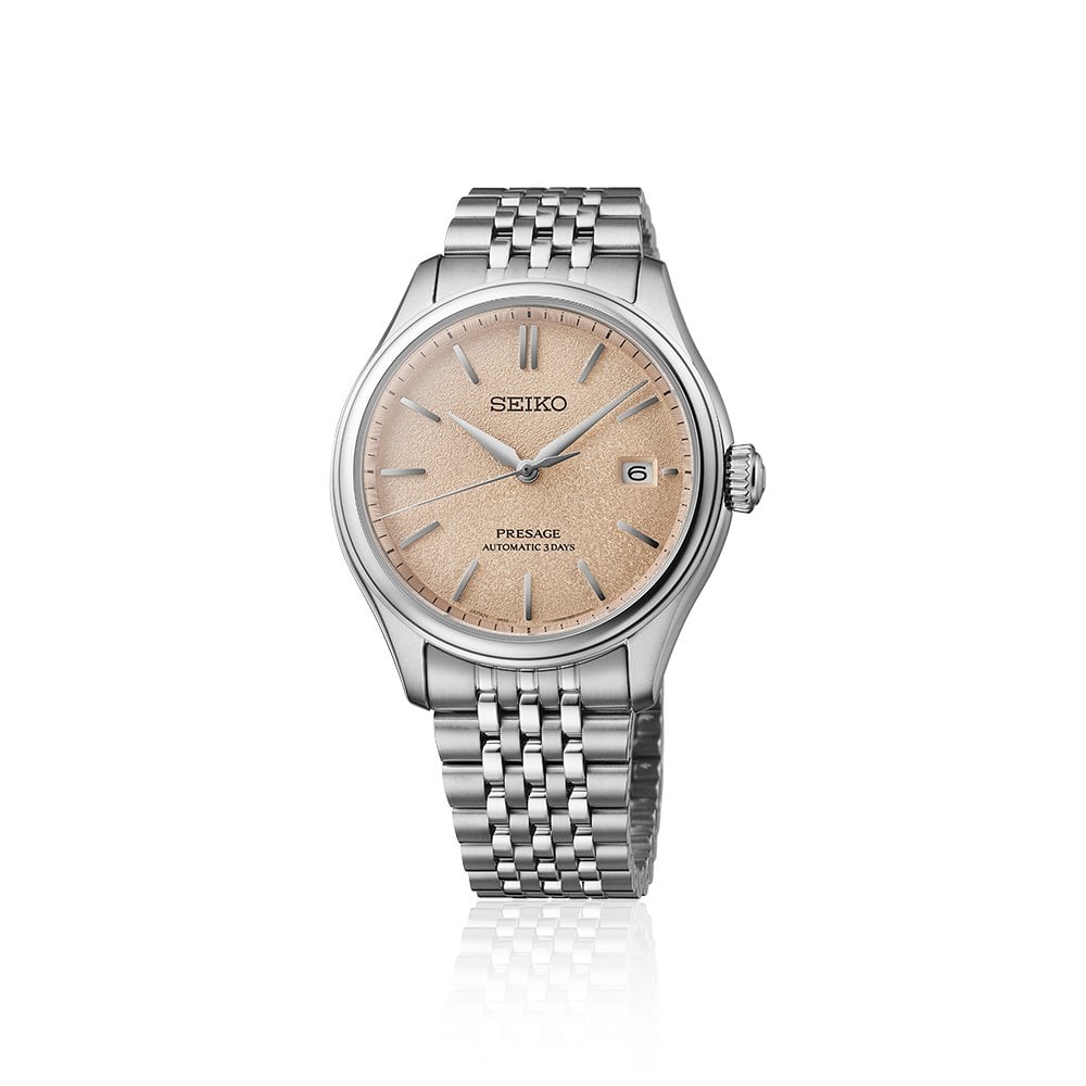 Presage Steel Automatic Watch Classic Series Araigaki SPB467J1