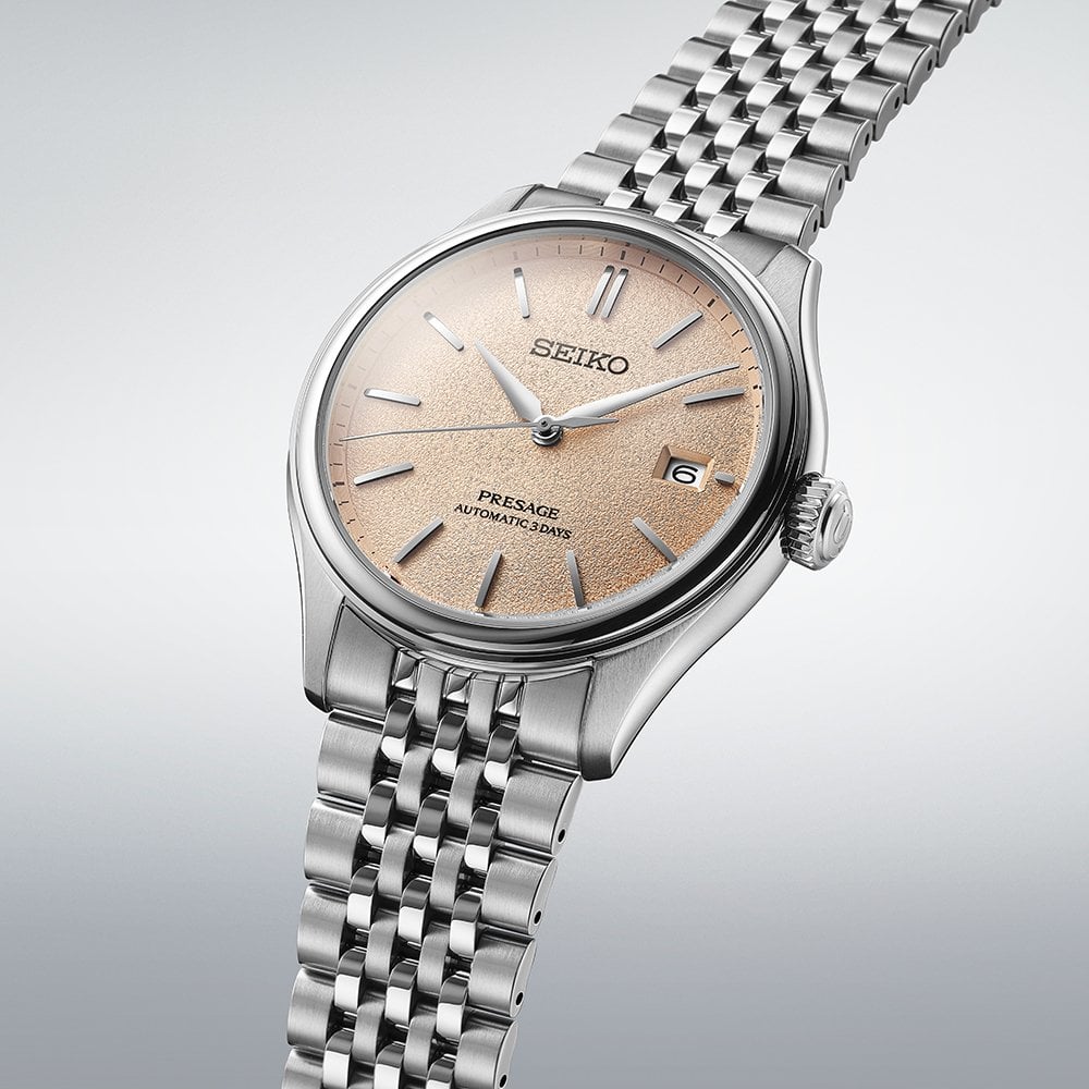 Presage Steel Automatic Watch Classic Series Araigaki SPB467J1