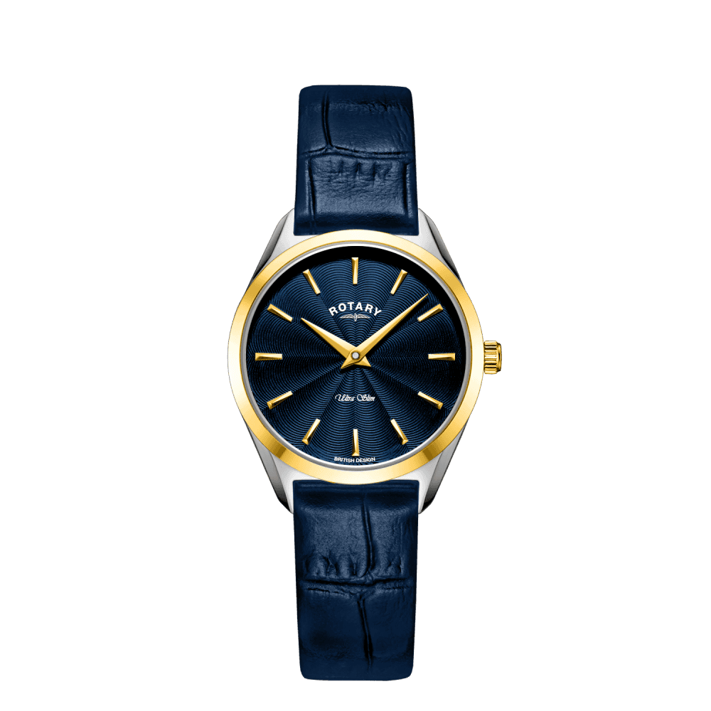 Ladies Two Tone Ultra Slim Battery Watch on Strap LS08011/05