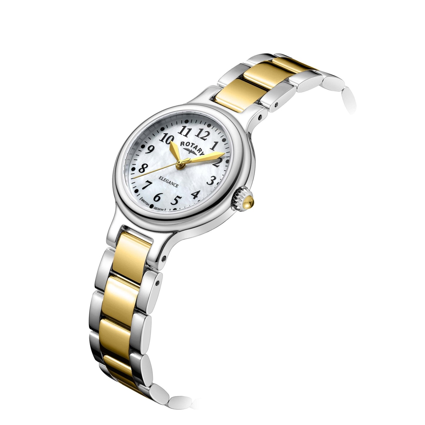 Ladies Two Tone Battery Watch on Bracelet LB05136/41