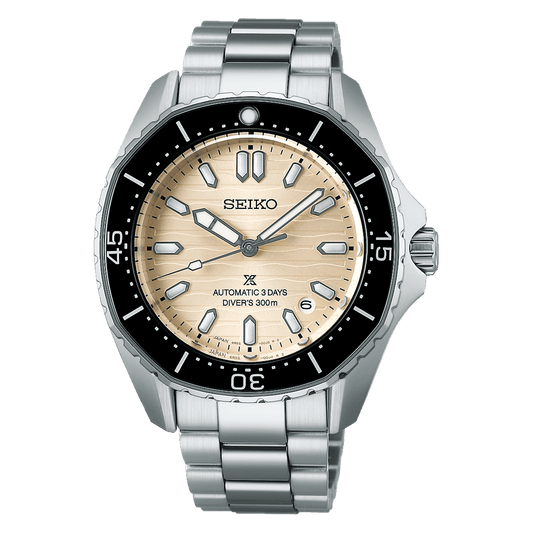 Prospex 72 Hour Automatic Steel Watch, Date Polygonal SPB481J1
