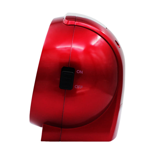 Bedside Bell Alarm Clock with Light, Snooze, Clear Face QHK059R