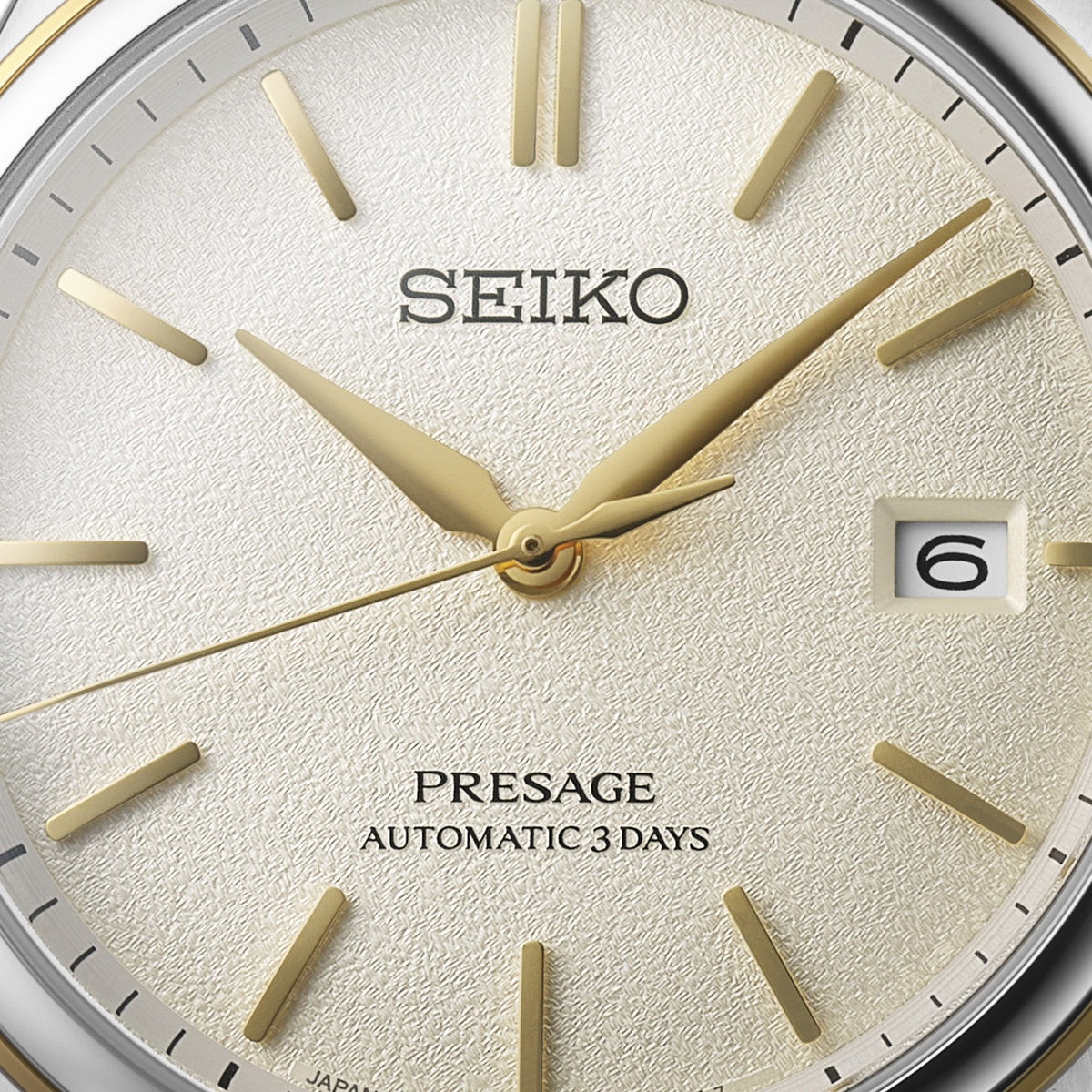 Presage Classic Series Watch Delicate Cream Silk SPB478J1
