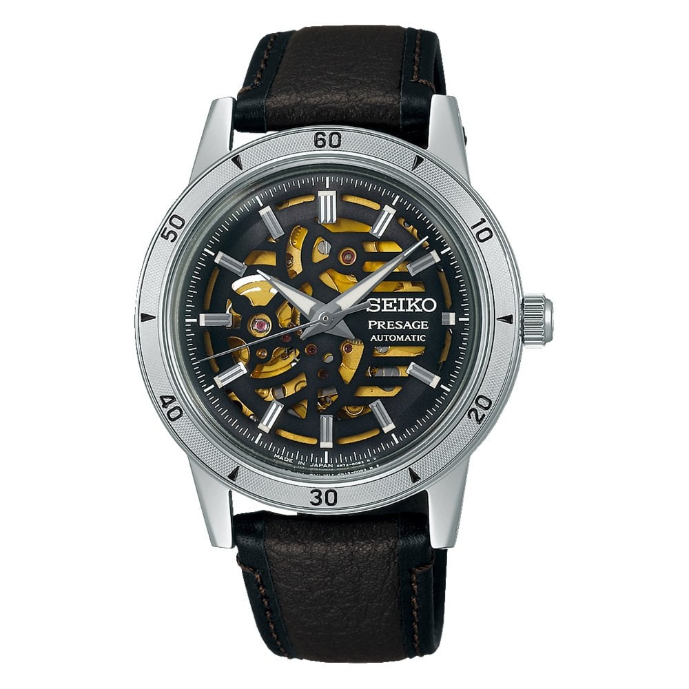 Presage Automatic Watch on Strap  'Elegant Yet Rugged' SSA461J1
