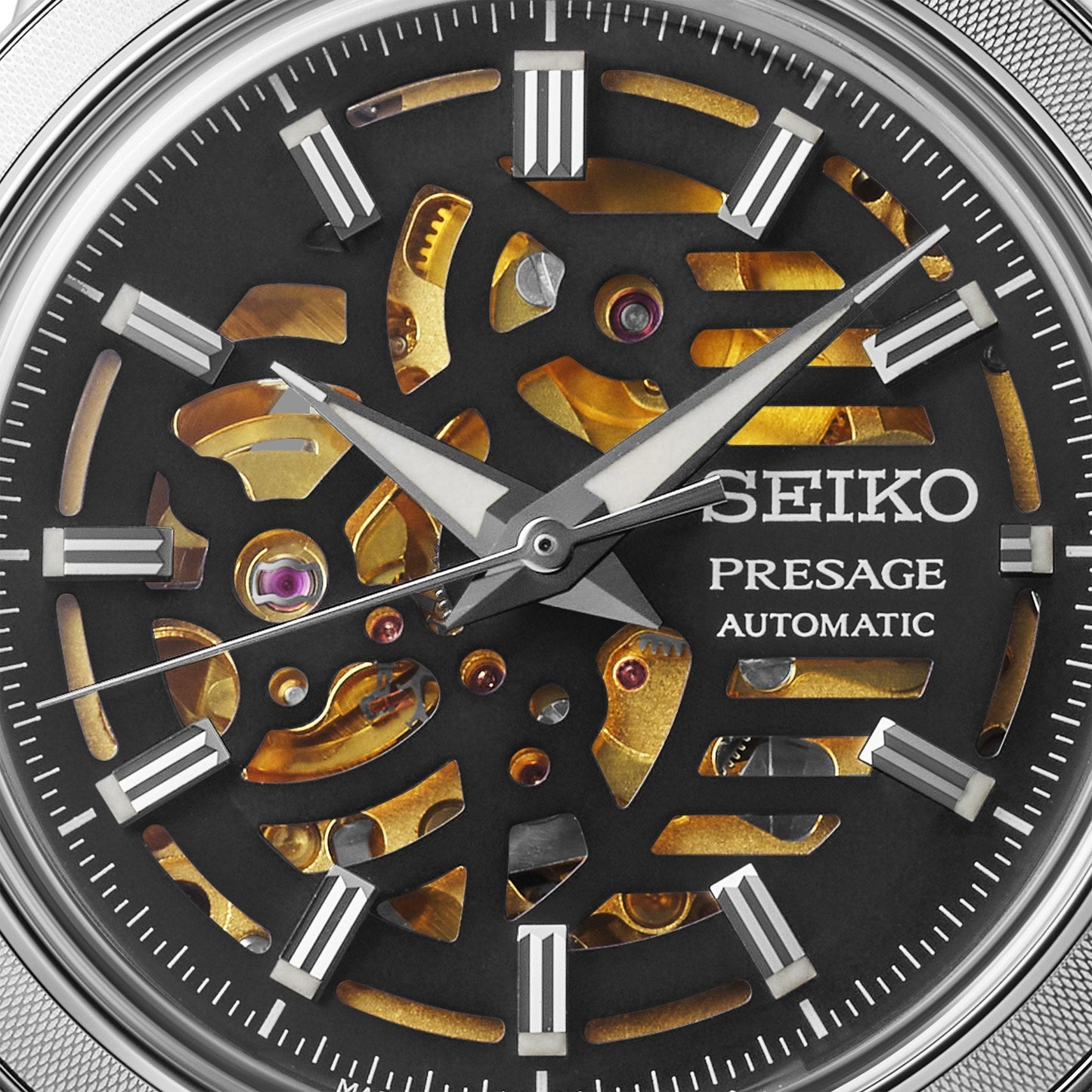 Presage Automatic Watch on Strap  'Elegant Yet Rugged' SSA461J1