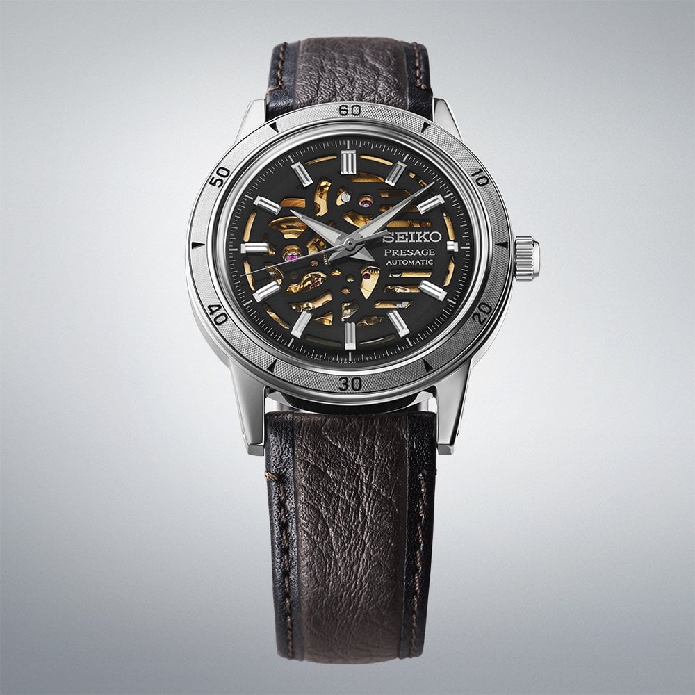 Presage Automatic Watch on Strap  'Elegant Yet Rugged' SSA461J1