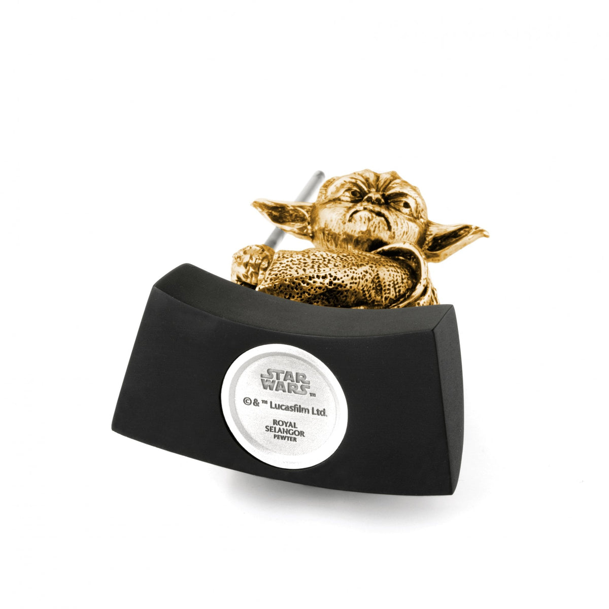 Gilt on Pewter Master Yoda Limited Edition Figurine EC4323A