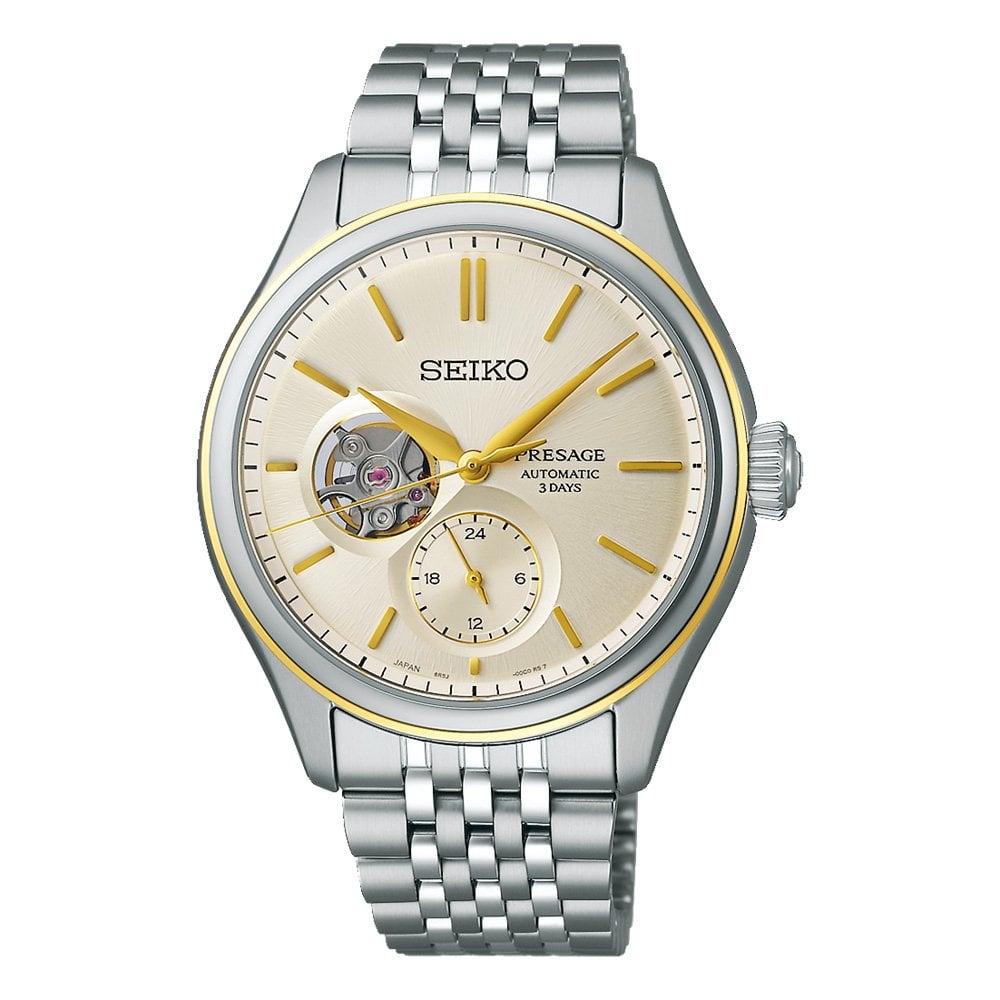 Presage Classic Series Automatic Watch Open Heart SPB480J1
