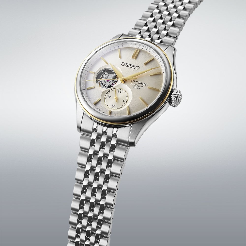 Presage Classic Series Automatic Watch Open Heart SPB480J1