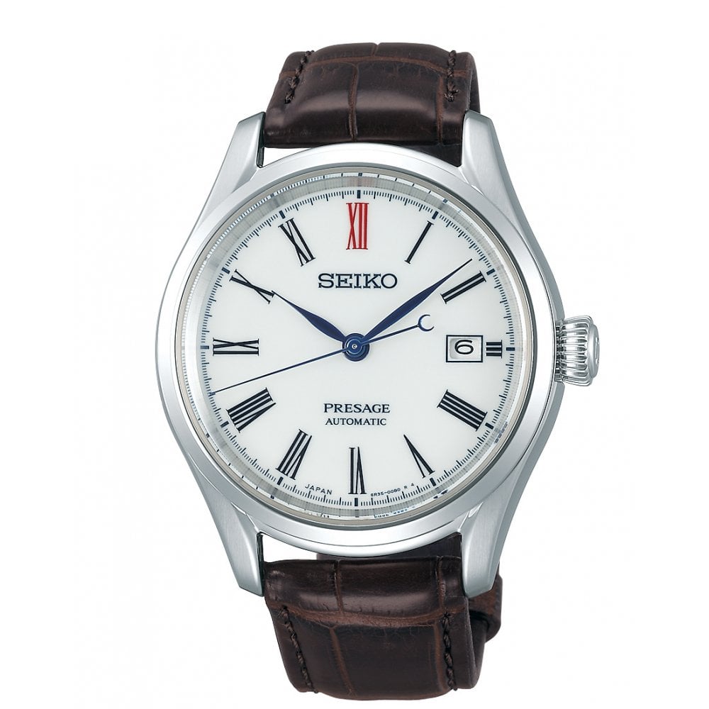 Presage Steel Arita Porcelain Automatic Watch on Strap SPB095J1