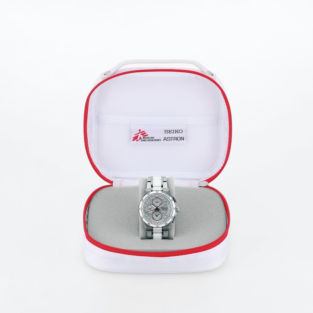 GPS Solar Chronograph Watch M‚àö¬©decins Sans Fronti‚àö¬Æres SSH173J1