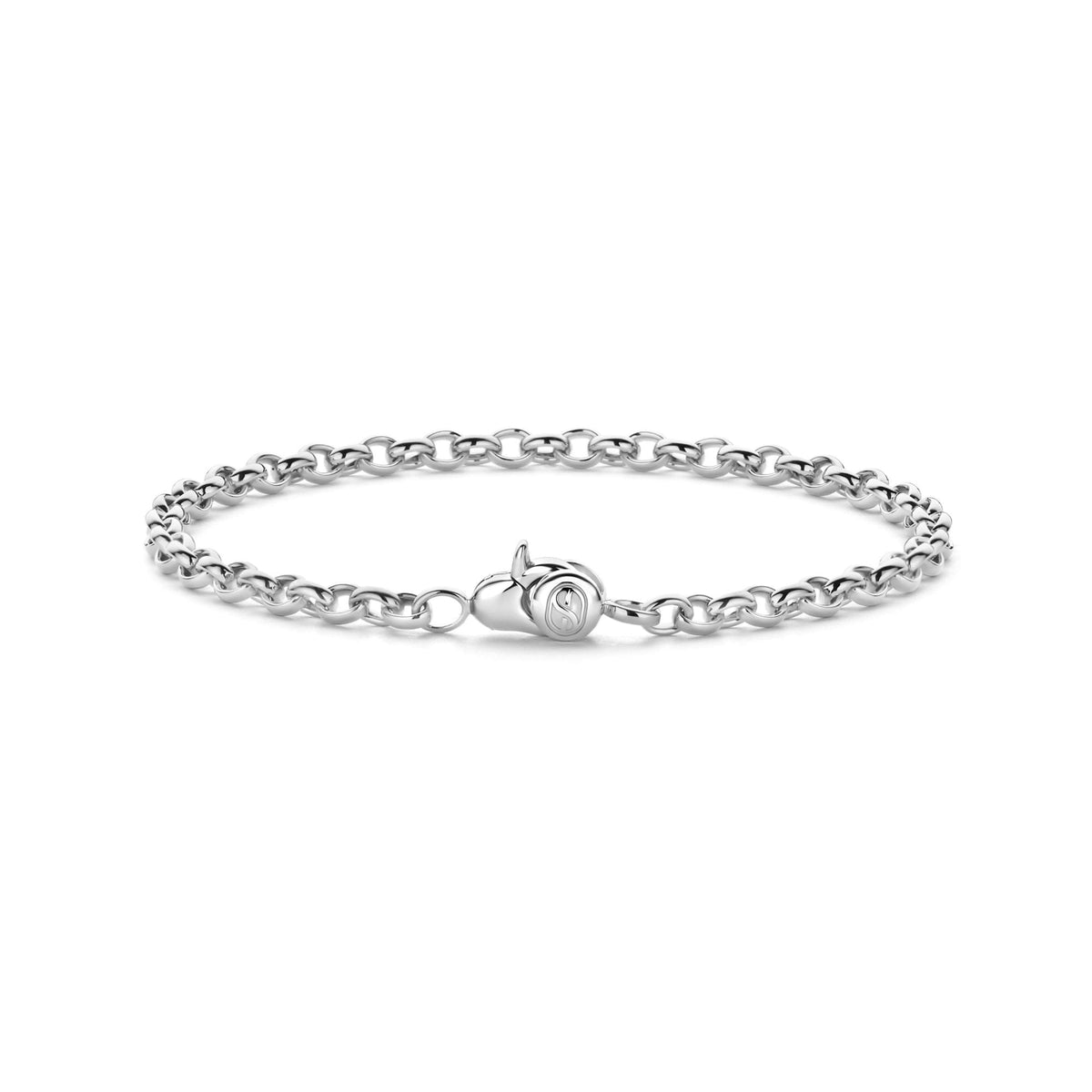 Ladies Sterling Silver Belcher Bracelet 23068SI