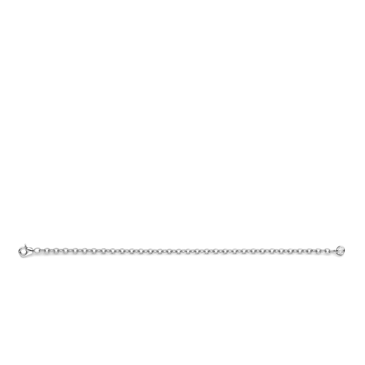 Ladies Sterling Silver Belcher Bracelet 23068SI