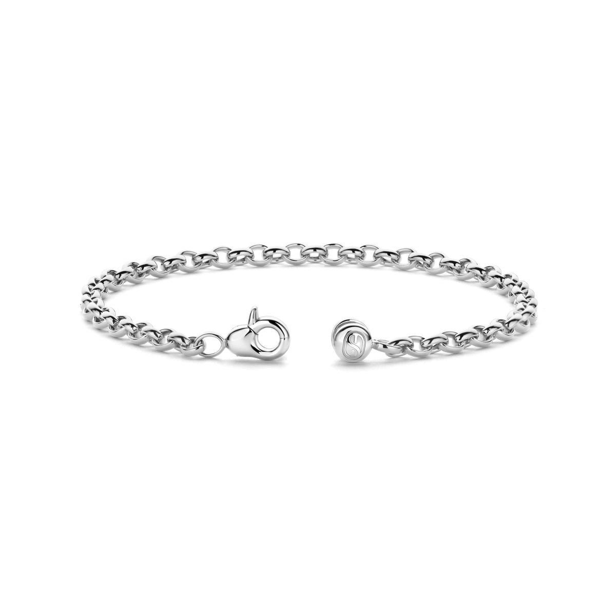 Ladies Sterling Silver Belcher Bracelet 23068SI